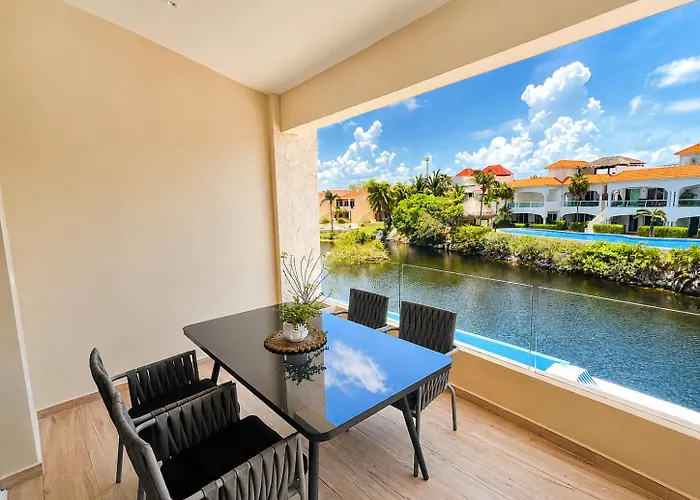 Lagoonfront With Pool And Access * Puerto Aventuras